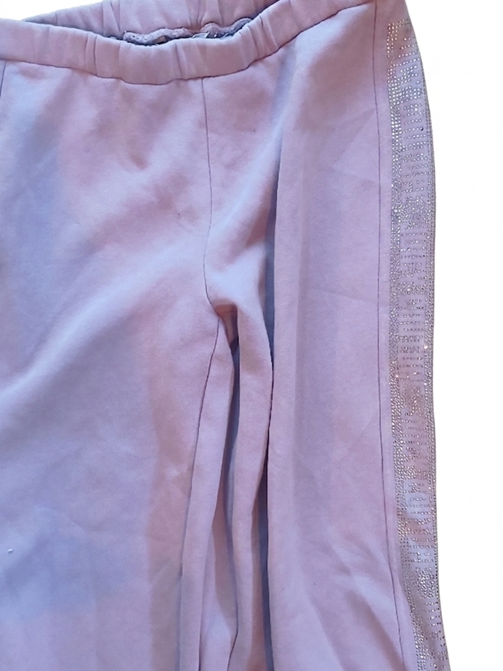 Juicy Couture Lilac Rhinestone Logo Flare Sweatpants Women's XS - Picture 2 of 9